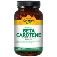 Country Life, Beta Carotene, 100 Softgels