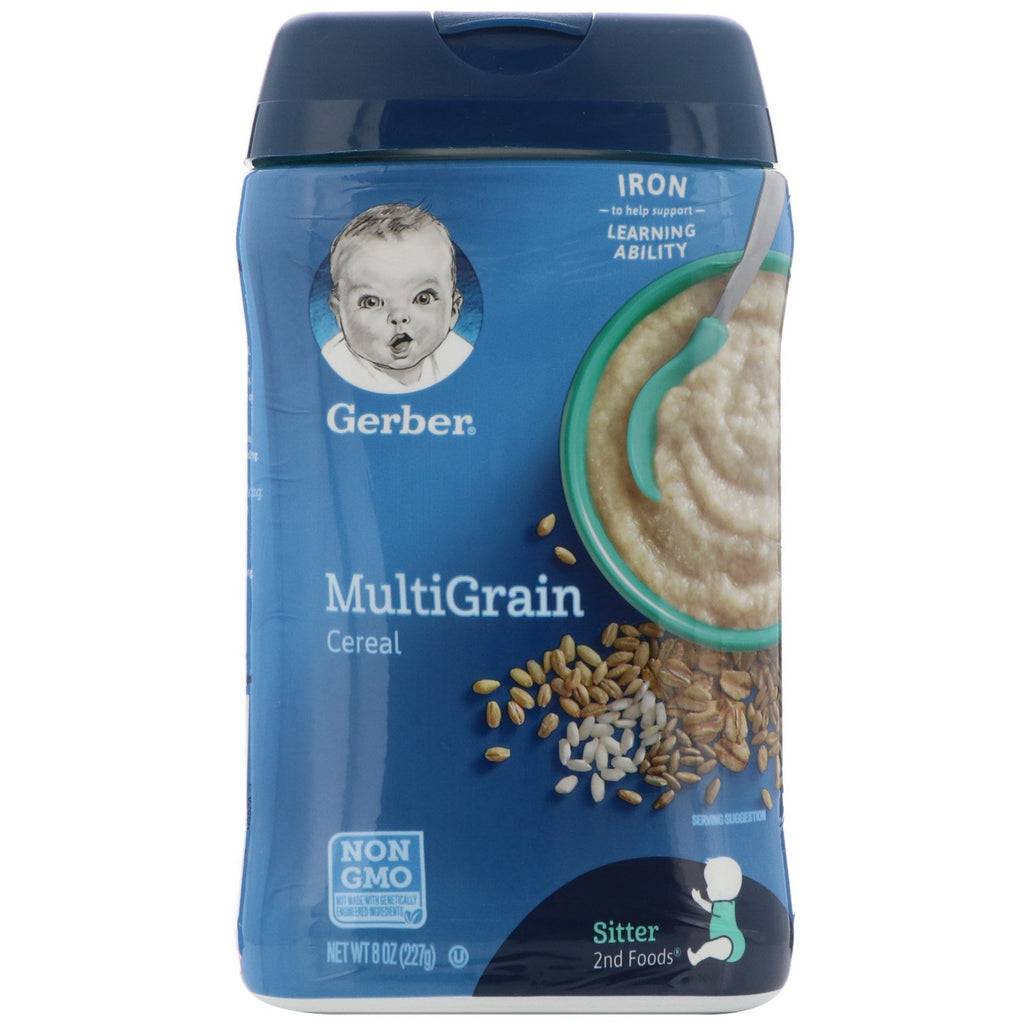 Cereal Gerber MultiGrain 8 onças (227 g)