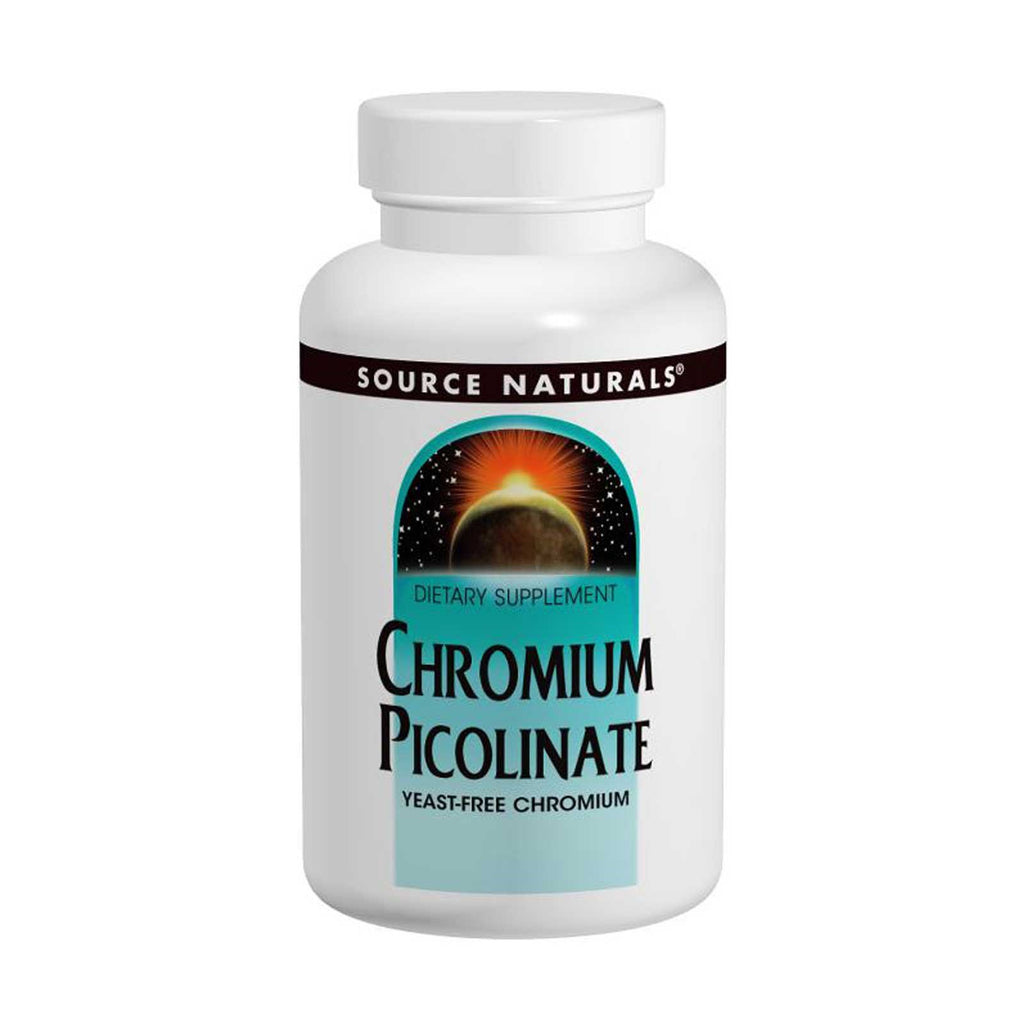 Source Naturals, Chromium Picolinate, 200 מק"ג, 240 טבליות