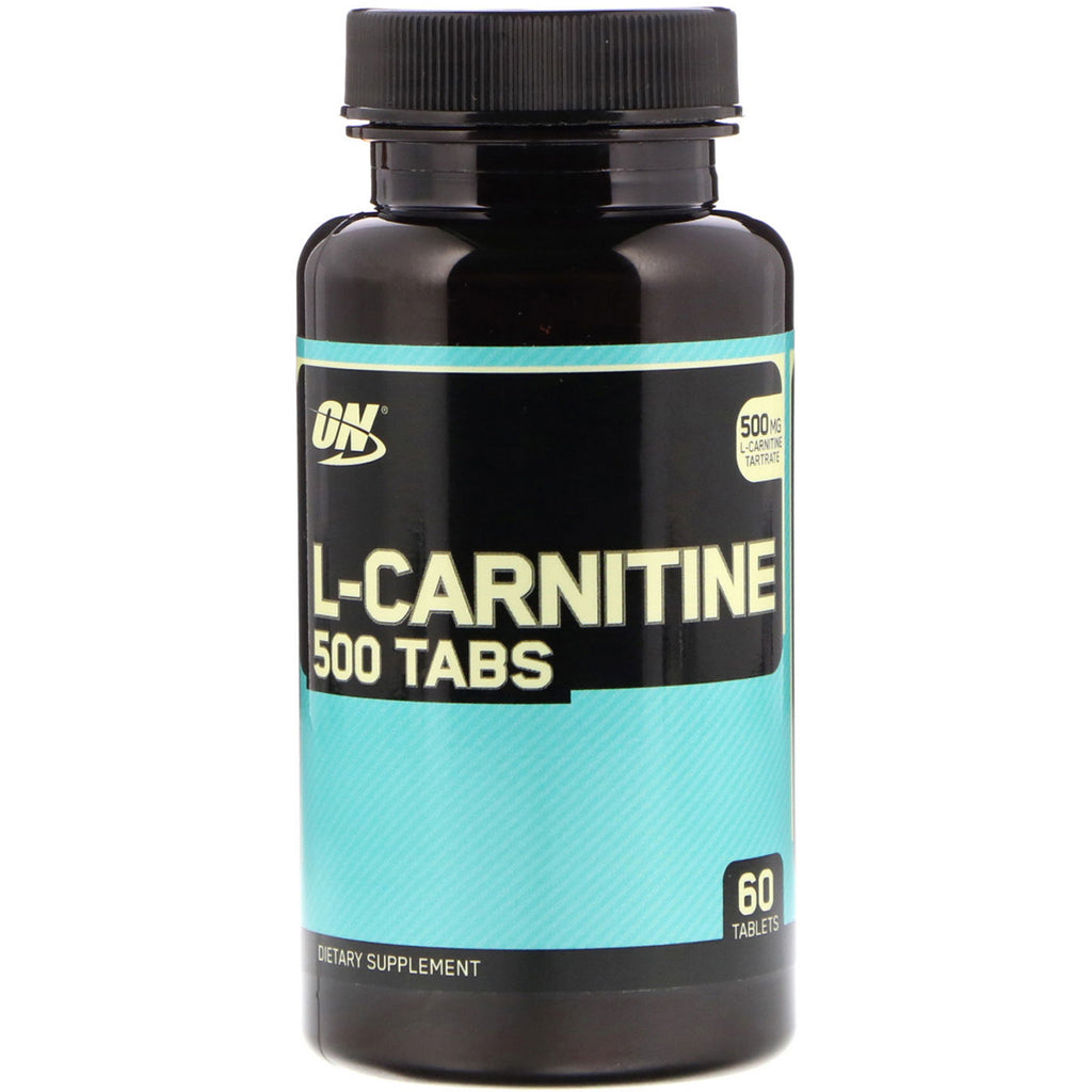 Optimum Nutrition, L-Carnitina 500 Tablete, 500 mg, 60 Tablete