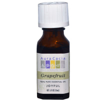 Aura Cacia, 100% Pure Essential Oil, Grapefruit, 0.5 fl oz (15 ml)