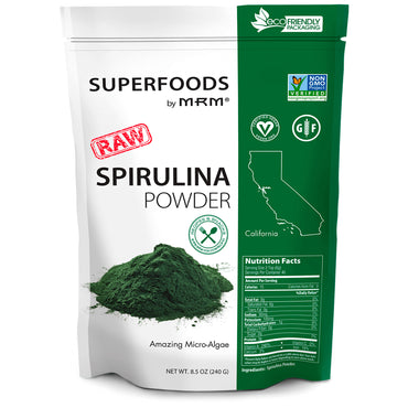 MRM, RAW Spirulina Powder, 8,5 oz (240 g)