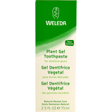 Weleda, Plant Gel Toothpaste, 2.5 fl oz (75 ml)