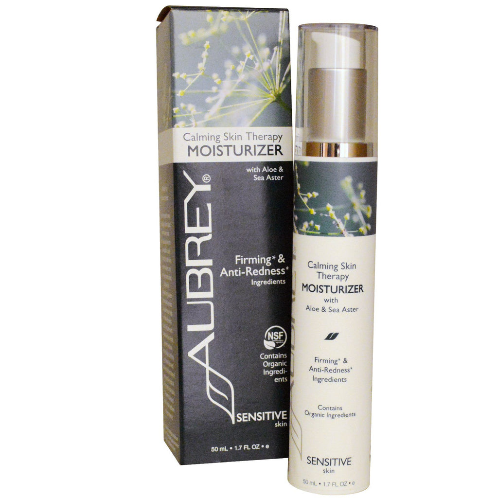 Aubrey s, Calming Skin Therapy, humectante, piel sensible, 1,7 fl oz (50 ml)