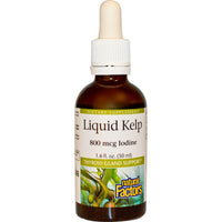 Natural Factors, Liquid Kelp, 800 mcg Iodine, 1.6 fl oz (50 ml)