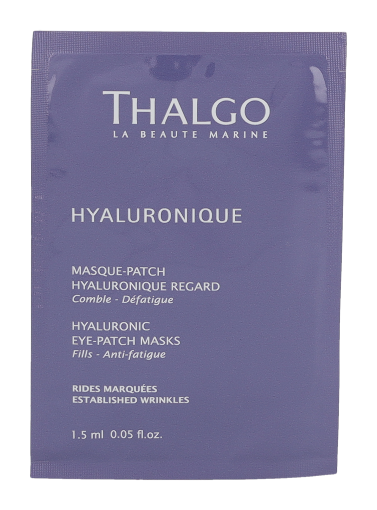 Masques pour les yeux hyaluroniques Thalgo Hyaluronique