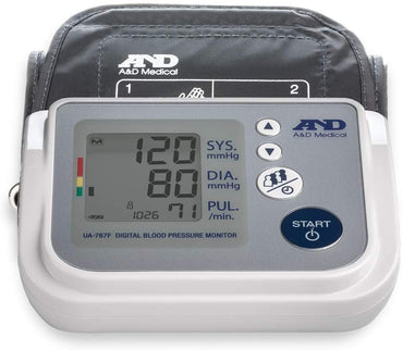 A&amp;D Medical UA-767F Monitor de presión arterial para la parte superior del brazo 