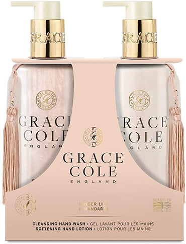Grace cole ingefær lilje & mandarin håndpleie duo sett