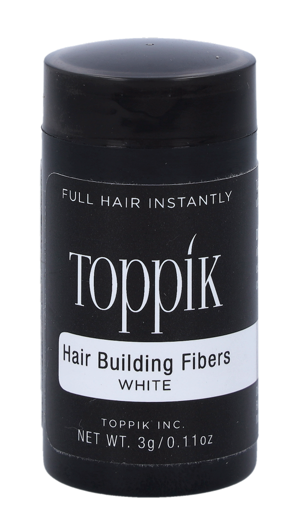 Fibres de renforcement capillaire Toppik - Blanc 3 gr