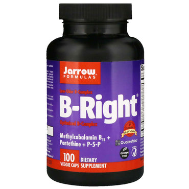 Jarrow Formulas, B-Right, 100 gélules végétariennes