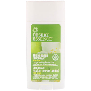 Desert Essence, Desodorante, Primavera fresca, 2,5 oz (70 ml)