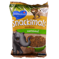 Barbara's Bakery, Snackimals, Animal Cookies, Oatmeal, 2.125 oz (60 g)