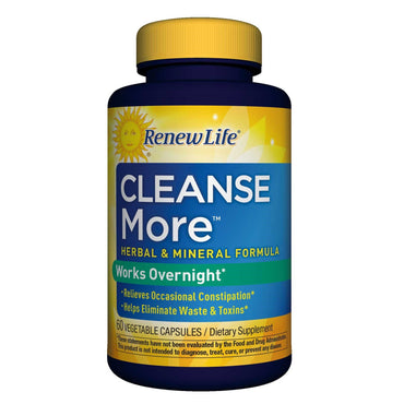 Renew Life, Cleanse More, 60 Vegetable Capsules