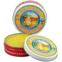 Badger Company, Foot Balm, Peppermint & Tea Tree, 2 oz (56 g)