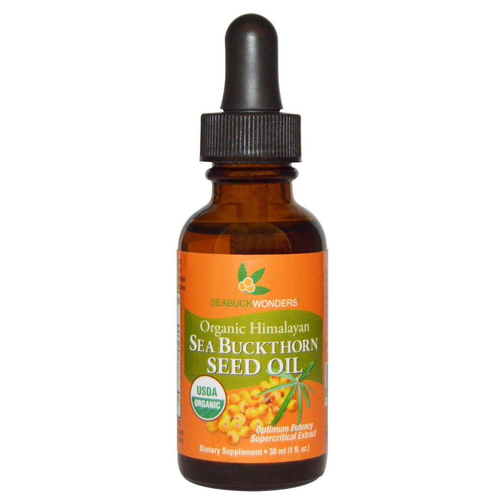SeaBuckWonders,  Himalayan Sea Buckthorn Seed Oil, 1 oz (30 ml)
