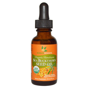 SeaBuckWonders,  Himalayan Sea Buckthorn Seed Oil, 1 oz (30 ml)