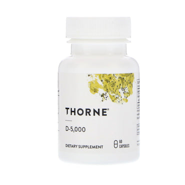 Thorne Research, D-5,000, 60 Capsules