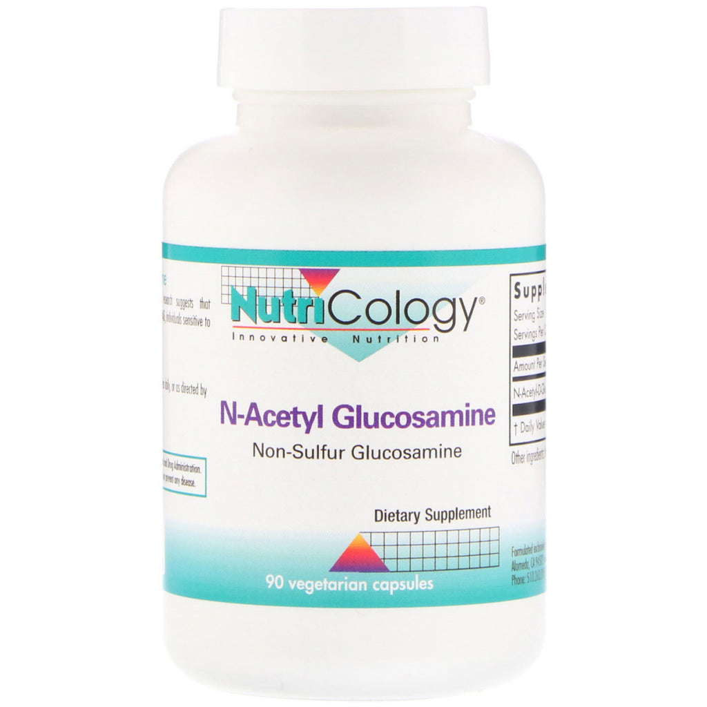 Nutricologia, n-acetil glucosamina, 90 capsule vegetariane