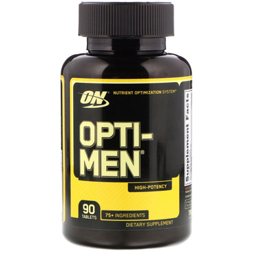 Nutrición óptima, opti-men, 90 comprimidos.