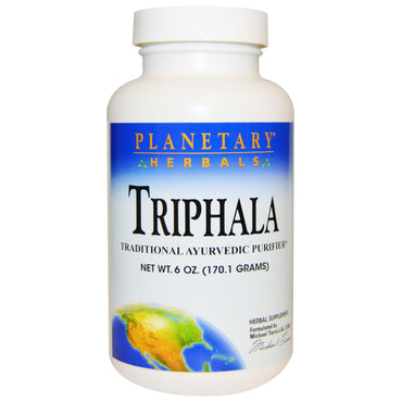 Planetary Herbals, Triphala, Powder, 6 oz (170.1 g)