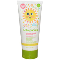 BabyGanics Mineral-Based Sunscreen 50+ SPF 6 fl oz (177 ml)