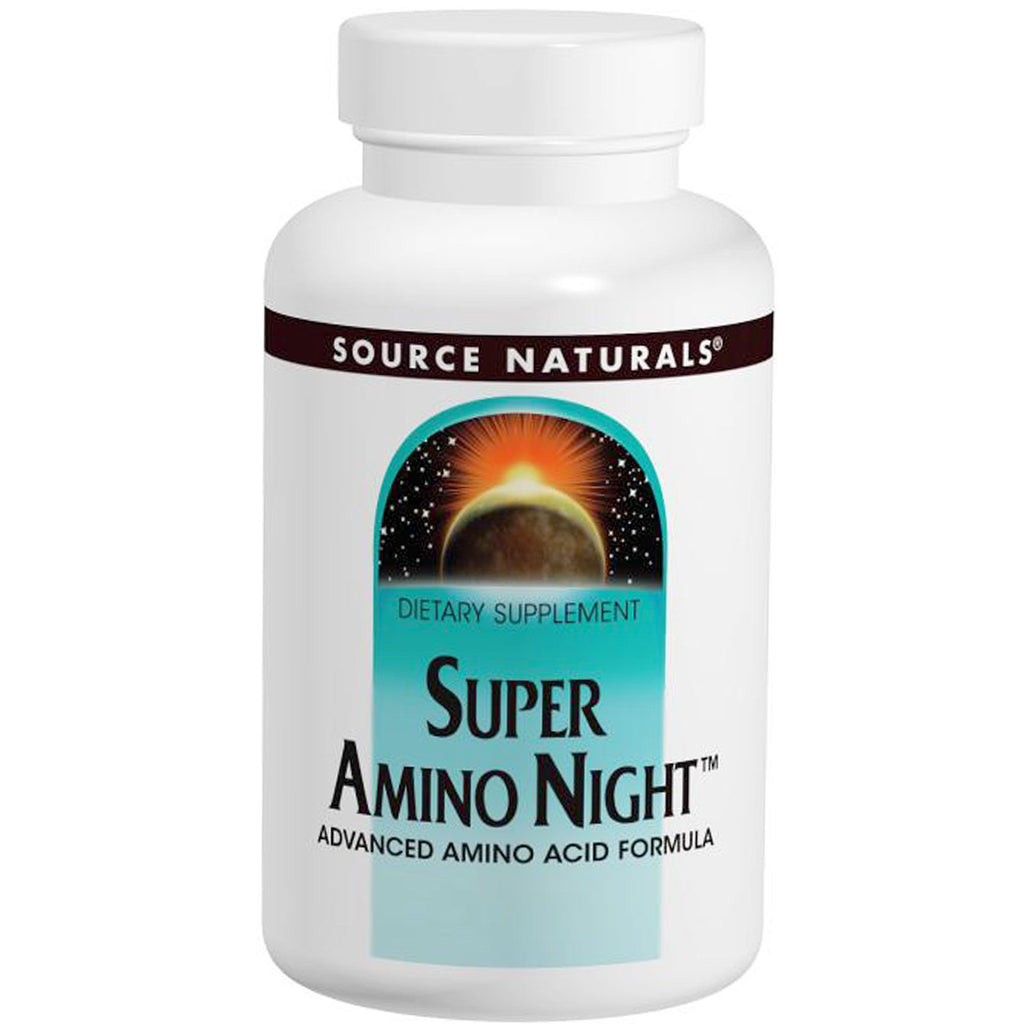 Source Naturals, Super Amino Night, 240 tabletas