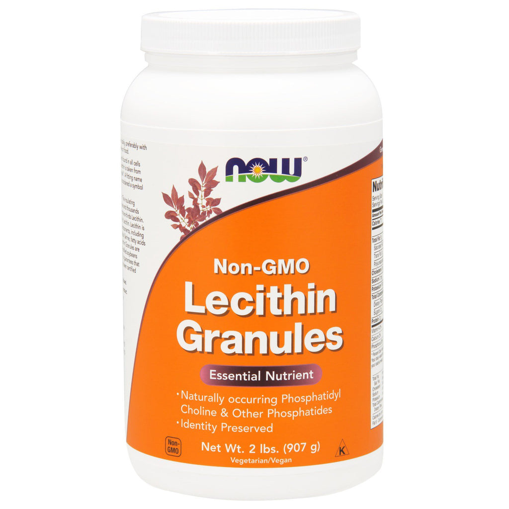 Now Foods, Granulés de lécithine, sans OGM, 2 lb (907 g)