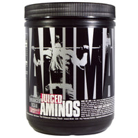 Universal Nutrition, Aminos en jugo animal, BCAA mejorados, sabor a lima y fresa, 358 g