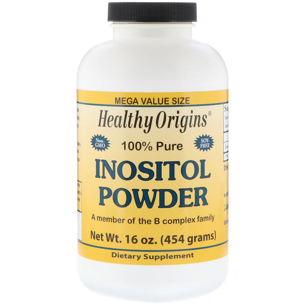 Healthy Origins, inositolpulver, 16 oz (454 g)