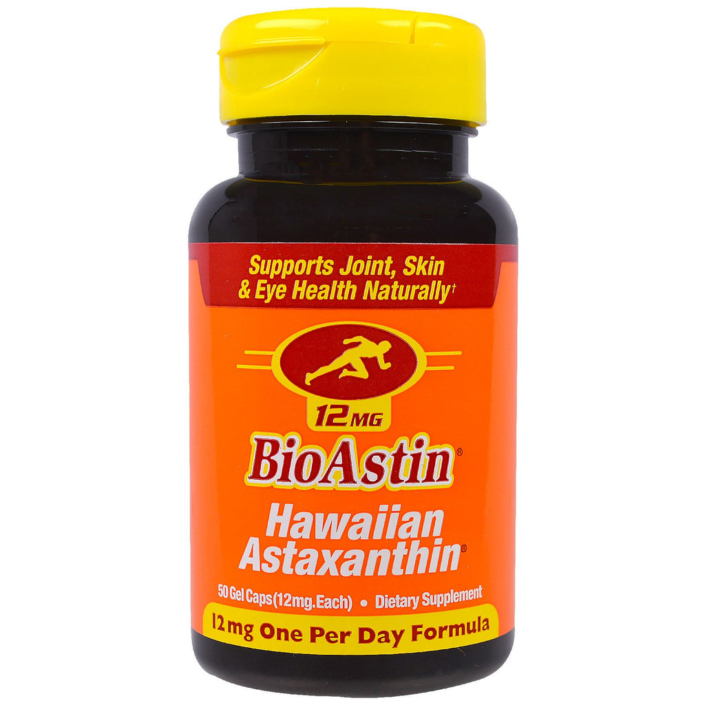 Nutrex Hawaii, BioAstin, 12 mg, 50 젤 캡슐