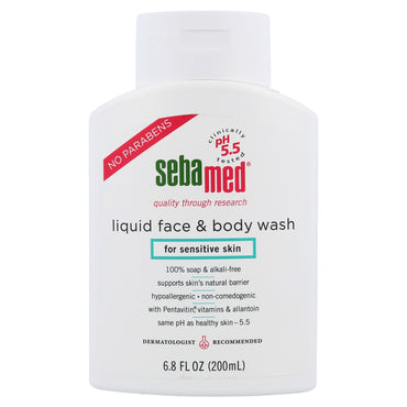 Sebamed USA, Liquid Face & Body Wash, 6.8 fl oz (200 ml)