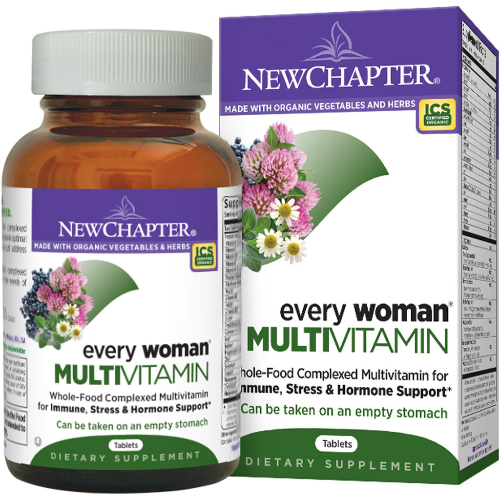 New Chapter, Multivitamina para todas las mujeres, 120 comprimidos