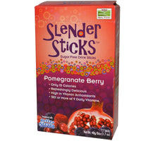 Now Foods, Real Food, Slender Sticks, Pomegranate Berry, 12 Sticks, 4 g Each