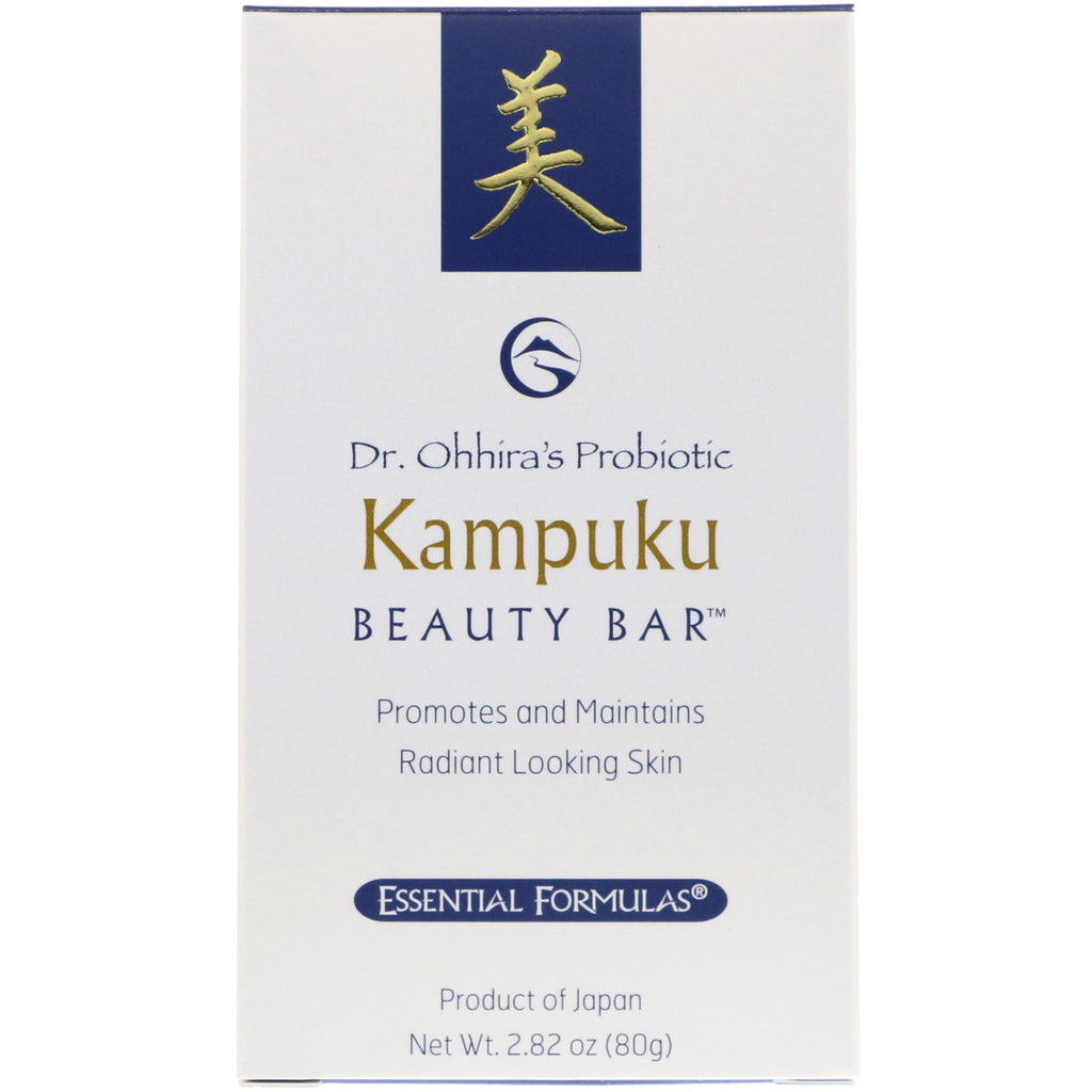 Dr. Ohhira's โปรไบโอติก Kampuku Beauty Bar 2.82 ออนซ์ (80 กรัม)
