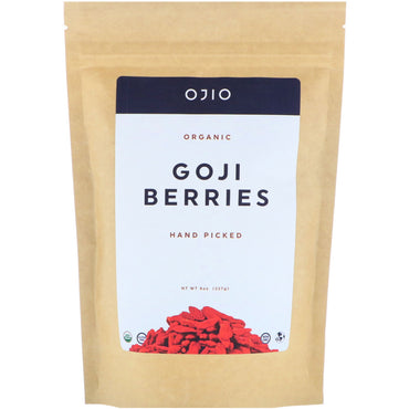 Ojio,  Goji Berries, Hand Picked, 8 oz (227 g)