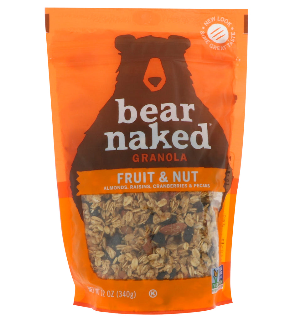 Bear Naked, Granola 100% Pura e Natural, Frutas e Nozes, 340 g (12 onças)