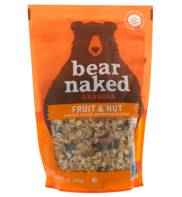 Bear Naked, 100% Pure & Natural Granola, Fruit and Nut, 12 oz (340 g)