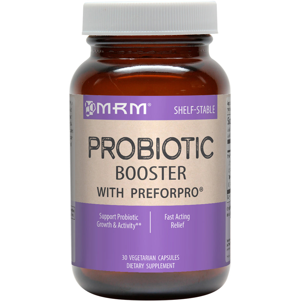 MRM, potenciador de probióticos con preforpro, 30 cápsulas vegetarianas