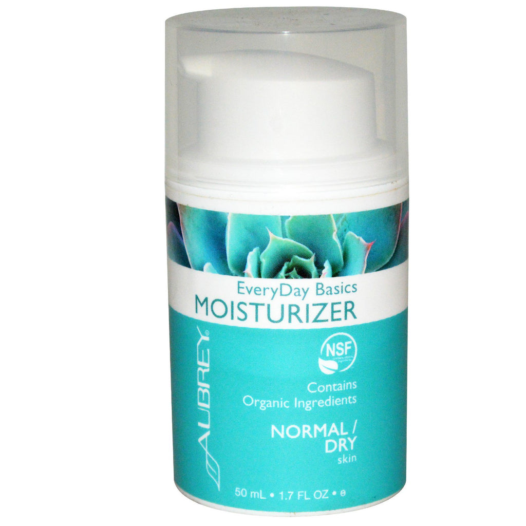 Aubrey s, EveryDay Basics Moisturizer, Normal/Dry Skin, 1.7 fl oz (50 ml)