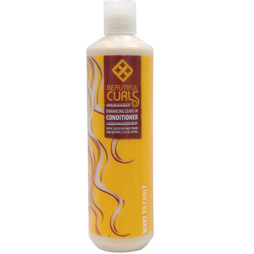 Beautiful Curls, Condicionador Leave-In Intensificador de Manteiga de Karité, Ondulado a Encaracolado, 350 ml (12 fl oz)