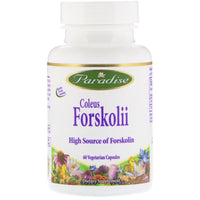 Paradise Herbs, Coleus Forskolii, 60 Vegetarian Capsules