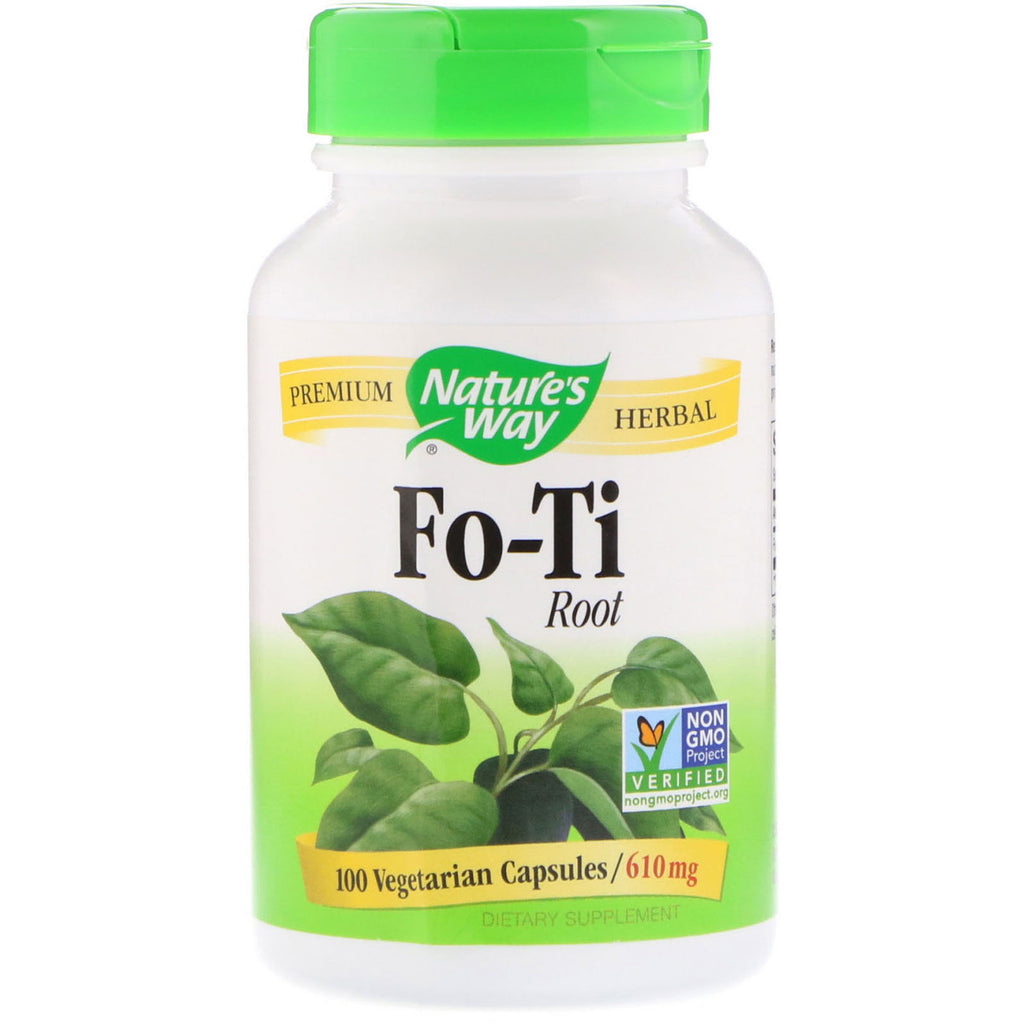 Nature's Way, Fo-Ti Root, 610 mg, 100 Vegetarian Capsules