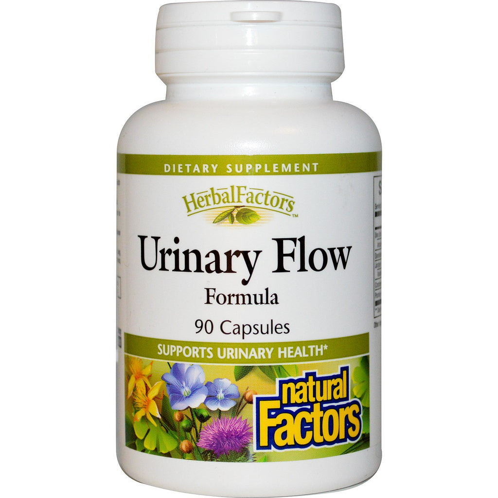 Natural Factors, Fórmula para el flujo urinario, 90 cápsulas