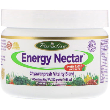 Paradise Herbs, Néctar energético, Mezcla de vitalidad Chyawanprash, 10,58 oz (300 g)