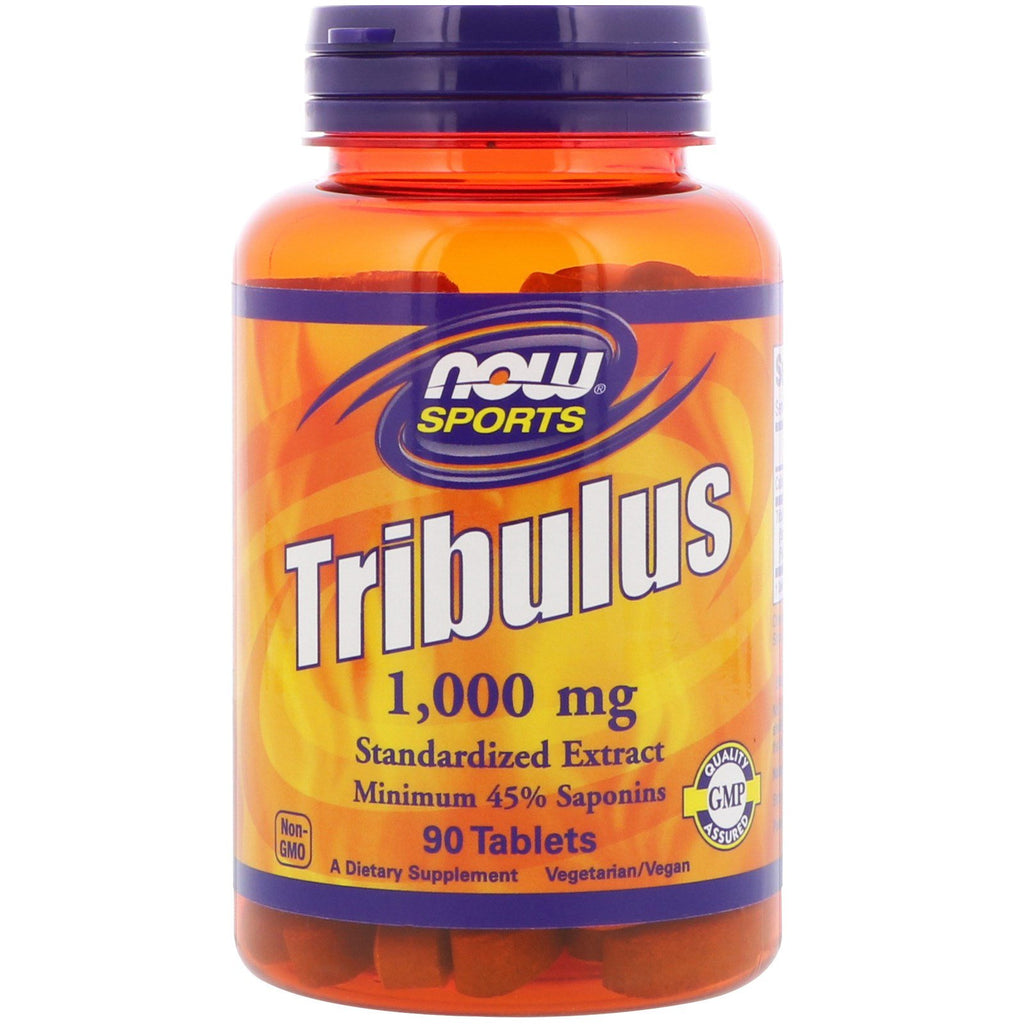 Now Foods, Deportes, Tribulus, 1000 mg, 90 tabletas