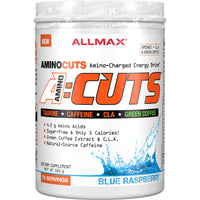 ALLMAX Nutrition, AMINOCUTS (ACUTS), Weight-Loss BCAA (CLA + Taurine + Green Coffee), Blue Raspberry, 525 g