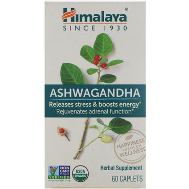 Himalaya, ashwagandha, 60 comprimidos