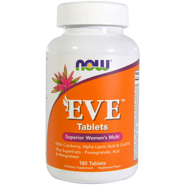 Now Foods, EVE, Superior Women's Multi, 180 tabletter