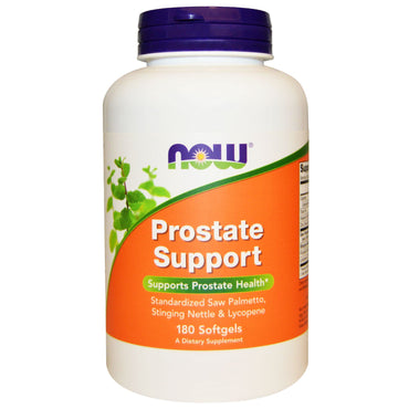 Now Foods, soporte para la próstata, 180 cápsulas blandas