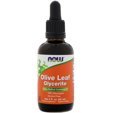 Now Foods, Olive Leaf Glycerite, 2 fl oz (60 ml)